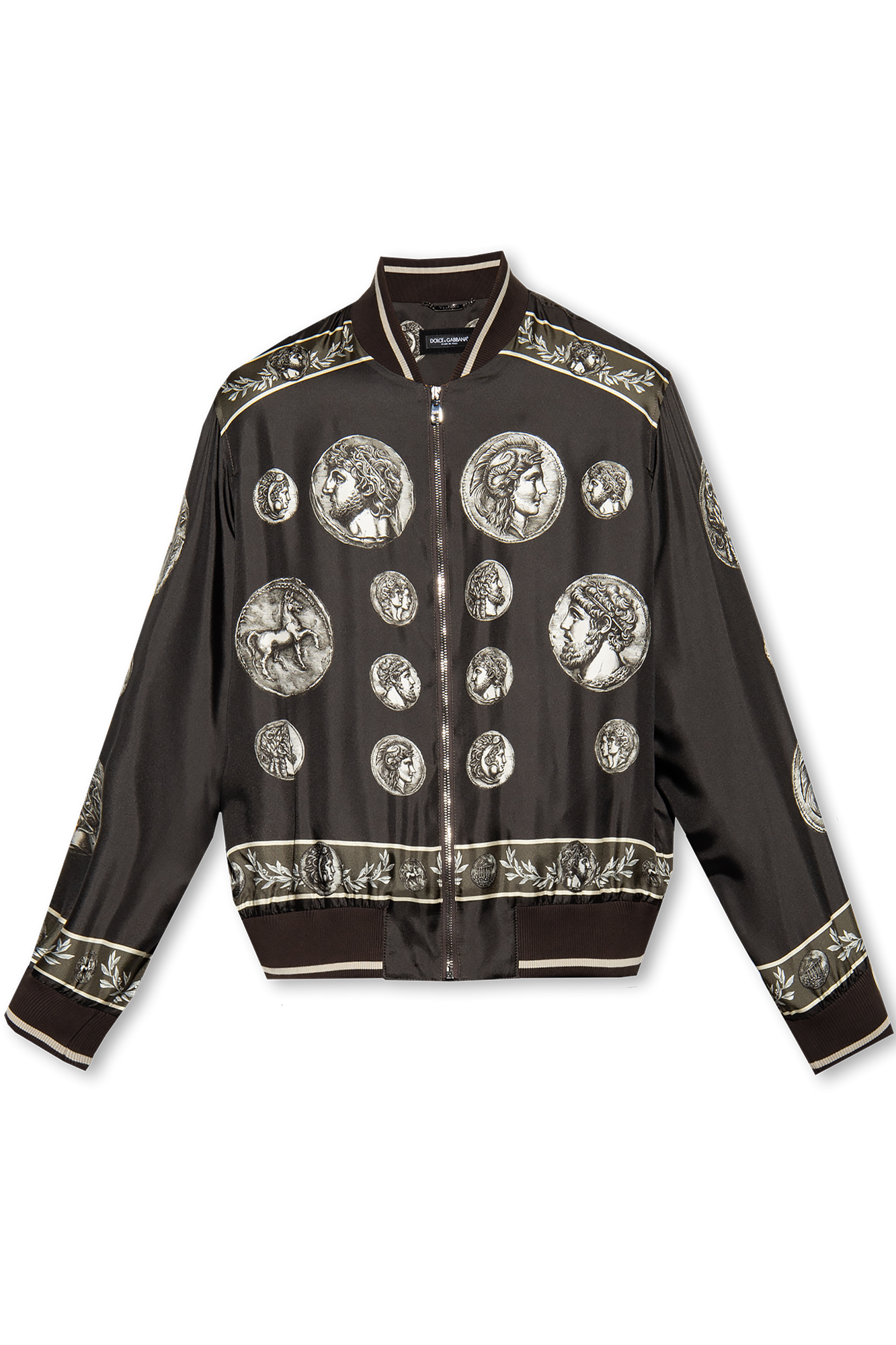 Dolce and gabbana quilted clearance bomber jacket